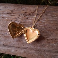Load image into Gallery viewer, "I Love You" Vintage Heart Locket