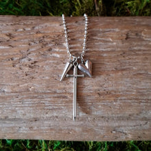 Load image into Gallery viewer, Stainless Steel Sword Charm Necklace