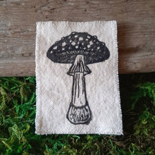 Load image into Gallery viewer, Amanita Mushroom Canvas Patch