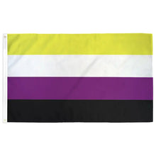 Load image into Gallery viewer, Non-Binary (Enby) Pride Flag