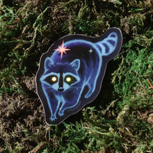 Load image into Gallery viewer, Celestial Raccoon Vinyl Sticker