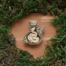 Load image into Gallery viewer, Ball Python Wet Specimen Enamel Pin