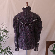 Load image into Gallery viewer, Calico Floral Western Style Blouse