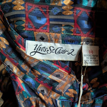 Load image into Gallery viewer, 90s Vintage Plus Size Semi Sheer Blouse