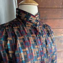 Load image into Gallery viewer, 90s Vintage Plus Size Semi Sheer Blouse