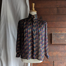 Load image into Gallery viewer, 90s Vintage Plus Size Semi Sheer Blouse