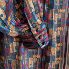 Load image into Gallery viewer, 90s Vintage Plus Size Semi Sheer Blouse