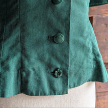 Load image into Gallery viewer, 50s/60s Vintage Green Girl Scout Top