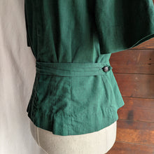 Load image into Gallery viewer, 50s/60s Vintage Green Girl Scout Top