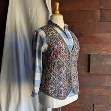Load image into Gallery viewer, 90s Vintage Plus Size Plaid Lattice Vest