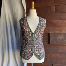 Load image into Gallery viewer, 90s Vintage Plus Size Plaid Lattice Vest