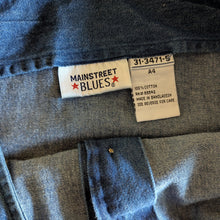 Load image into Gallery viewer, 90s Vintage Denim Pinafore Dress