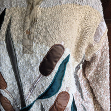 Load image into Gallery viewer, 80s Vintage Cattail Sweater