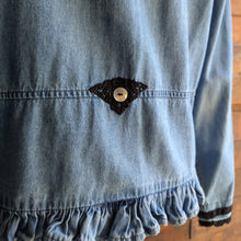 Load image into Gallery viewer, 90s Vintage Embellished Denim Jacket