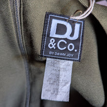 Load image into Gallery viewer, 90s Vintage Olive Layered Dress