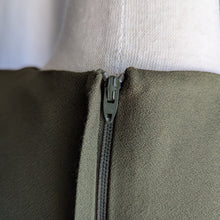 Load image into Gallery viewer, 90s Vintage Olive Layered Dress