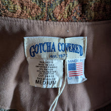 Load image into Gallery viewer, 90s Vintage Tan Tapestry Vest