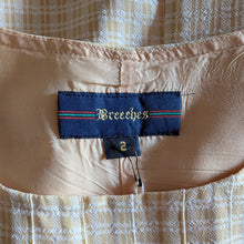 Load image into Gallery viewer, 90s Vintage Yellow Gingham Sleeveless Dress