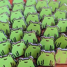 Load image into Gallery viewer, Tiny Frog Enamel Pin
