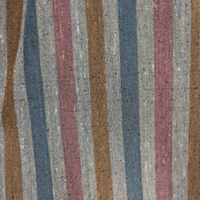 Load image into Gallery viewer, 80s Vintage Grey Striped Homemade Skirt