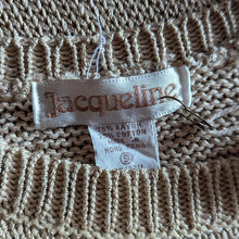 Load image into Gallery viewer, 90s Vintage Golden Tan Boxy Sweater Vest