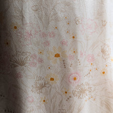 Load image into Gallery viewer, 80s Vintage Floral Peachy Satin Blouse