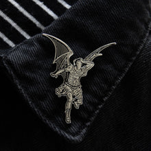 Load image into Gallery viewer, Gustave Dore Lucifer Enamel Pin