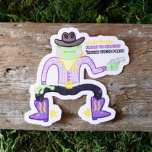 Load image into Gallery viewer, Anti-Bigotry Frog Vinyl Sticker πΈπ³οΈβπ
