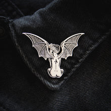 Load image into Gallery viewer, Winged Devil Woman Enamel Pin