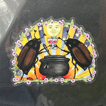 Load image into Gallery viewer, Magical Bug Feast Clear Sticker