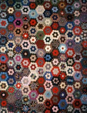 Load image into Gallery viewer, "Honeycomb Quilt" Printed Art Tights