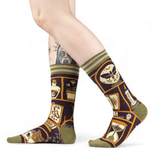 Load image into Gallery viewer, Cabinet of Curiosities Crew Socks