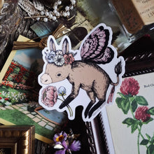 Load image into Gallery viewer, Donkey Fairy Vinyl Sticker