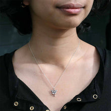 Load image into Gallery viewer, Sterling Silver Luna Moth Necklace