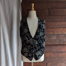 Load image into Gallery viewer, 90s Vintage Plus Size Black Velvet Vest