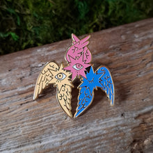Load image into Gallery viewer, Pan Angel Enamel Pin