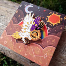 Load image into Gallery viewer, Nonbinary Angel Enamel Pin