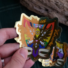 Load and play video in Gallery viewer, Pride Flag Heraldry Stickers