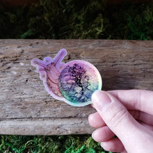 Load and play video in Gallery viewer, Crystal Ball Snail Vinyl Sticker