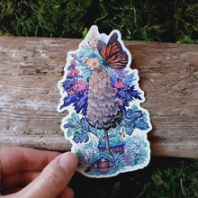 Load and play video in Gallery viewer, Shaggy Inkcap Village Vinyl Sticker