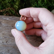 Load and play video in Gallery viewer, Opalite Sphere Pendant