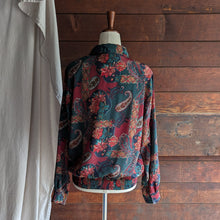 Load image into Gallery viewer, 80s/90s Vintage Paisley Blouse