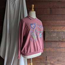 Load image into Gallery viewer, 90s Vintage Plus Size Pink Embroidered Sweatshirt