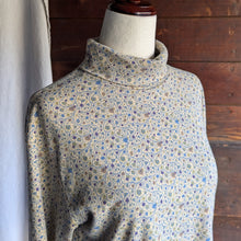 Load image into Gallery viewer, Y2K Vintage Leaf-Printed Turtleneck