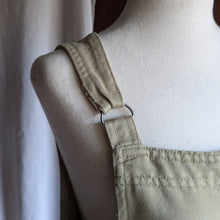 Load image into Gallery viewer, 90s Vintage Beige Twill Mini Dress