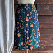 Load image into Gallery viewer, 90s Vintage Plus Size Medallion Print Midi Skirt