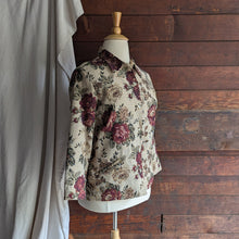 Load image into Gallery viewer, 90s/Y2K Vintage Floral Tapestry Jacket