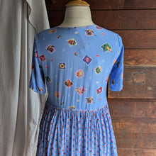 Load image into Gallery viewer, 90s Vintage Fruit Parfait Print Pullover Dress