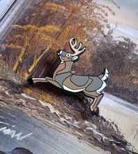 Load image into Gallery viewer, White Tailed Deer Enamel Pin