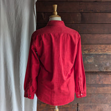 Load image into Gallery viewer, 80s/90s Vintage Mens Red Chamois Flannel